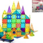 Magnetic Tiles Building Set – Colorful Castle Construction Kit (100 PCS)